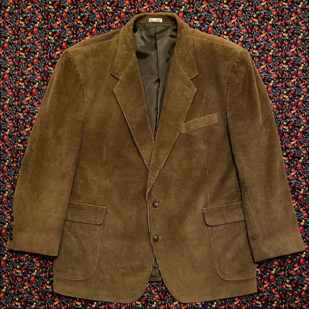 Jeremy Smythe•Vintage Corduroy Sport Jacket